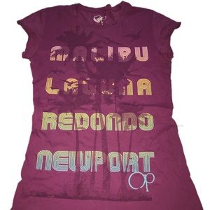 OP Magenta Malibu Graphic Tee